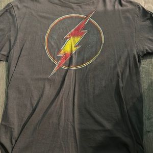 A novel tee shirt with the flash symbol on them